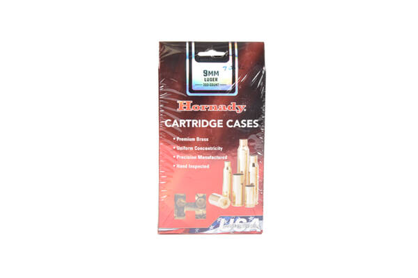 HORNADY 9MM LUGER BRASS 200CT #8720