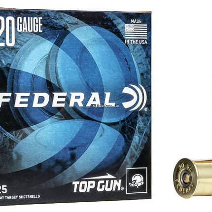 FEDERAL 20GA 2-3/4 #7-1/2 1210FPS 7/8OZ TOP GUN