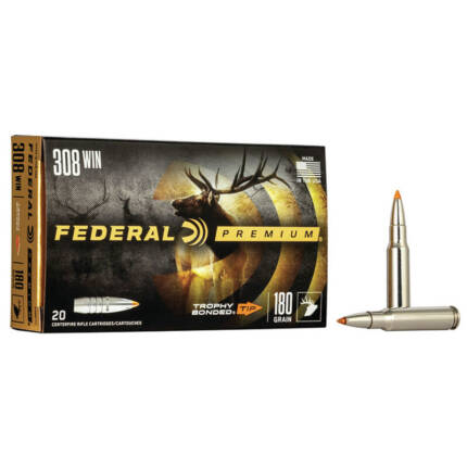 FEDERAL 308 WIN 180GR TROPHY COPPER PREMIUM