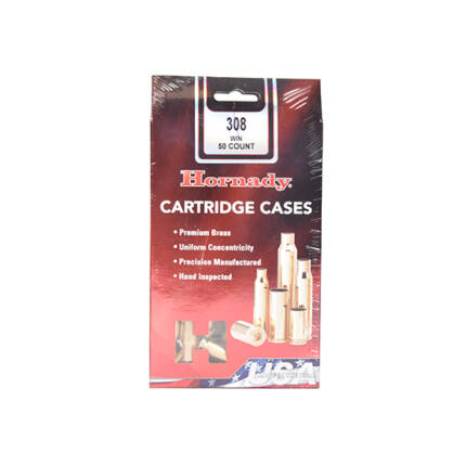HORNADY 308 WIN BRASS 50CT #8661