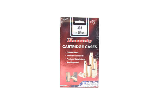 HORNADY 308 WIN BRASS 50CT #8661