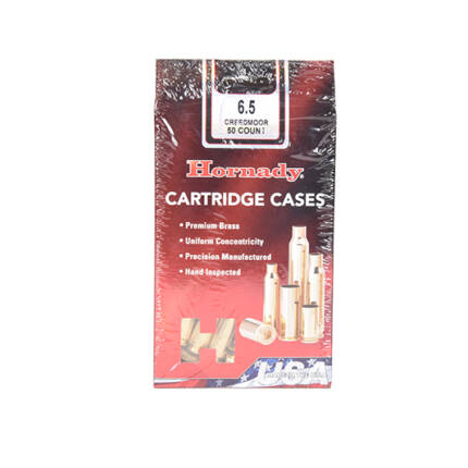 HORNADY 6.5MM CREEDMOOR BRASS 50CT #86281