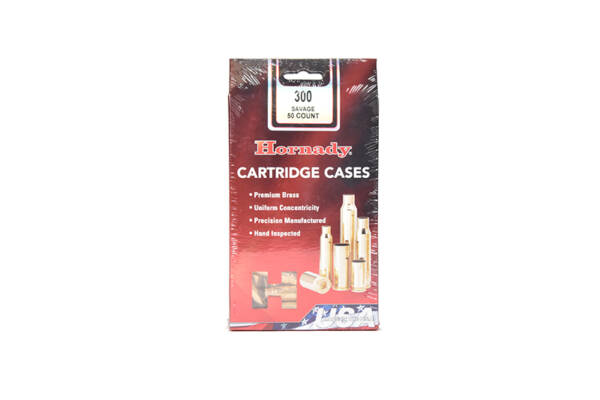 HORNADY 300 SAVAGE BRASS 50CT #86752