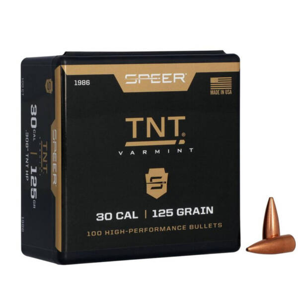 SPEER 308CAL 125GR TNT BULLET 1986