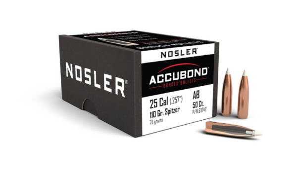 NOSLER 25CAL 110GR ACCUBOND 50CT 53742