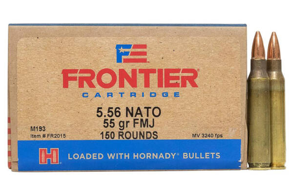 FRONTIER 5.56 NATO 55GR FMJ 150CT