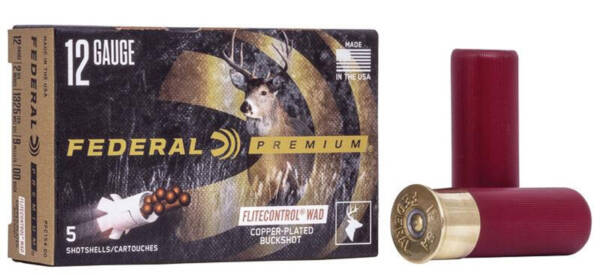 FEDERAL PREMIUM 12G 2 3/4IN 00BUCK FLITECOTNROL WAD