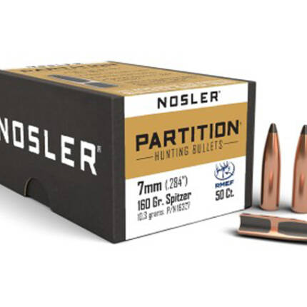 NOSLER 7MM 160GR PARTITION 50CT 16327