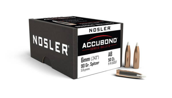 NOSLER 6MM 90GR ACCUBOND 50CT 56357