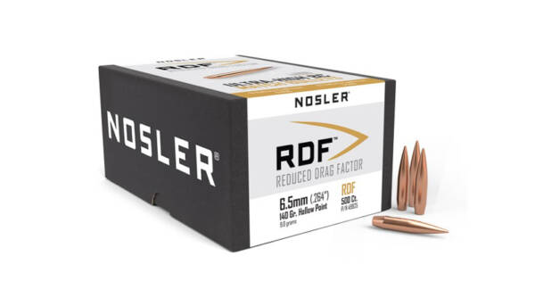 NOSLER 6.5MM 140GR HPBT RDF 500CT 49825