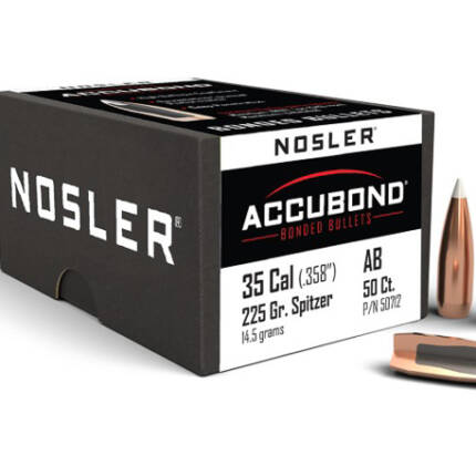 NOSLER 35CAL 225GR ACCUBOND 50CT 50712