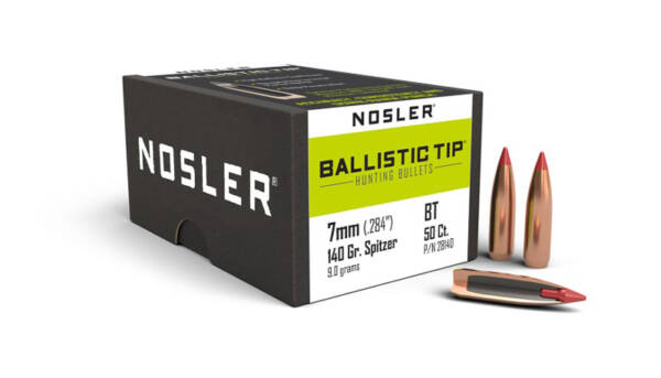 NOSLER 7MM 140GR BALLISTIC TIP 50CT 28140