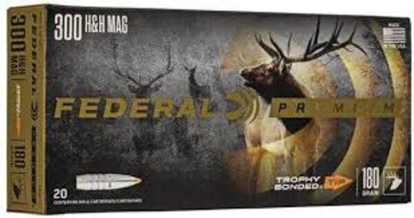 FED 300H&H MAG PREM 180GR AMMO