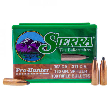 SIERRA 303CAL 180GR SPITZER 2310