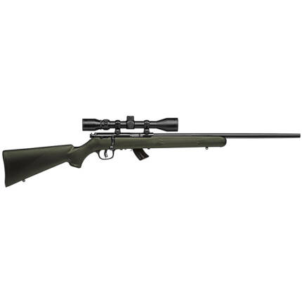 SAVAGE 22LR MARK II FXP 21IN GREEN W/SCOPE 26721
