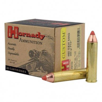HORNADY 460 S&W MAG 200GR FTX