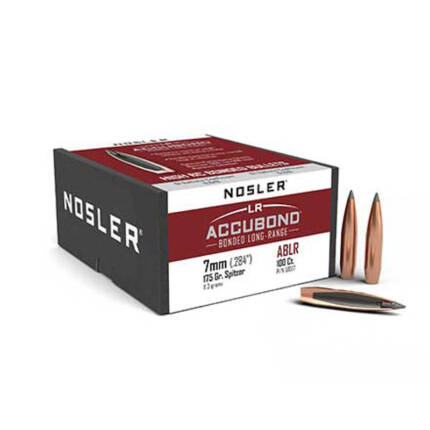 NOSLER 7MM 175GR ACCUBOND LR BULLET 100C