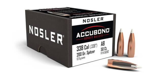 Nosler 338cal 200gr Accubond Bullets