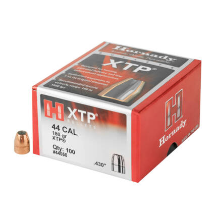 HORNADY 44CAL 180GR XTP 100CT 44050