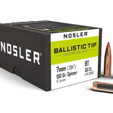 NOSLER 7MM 150GR BALLISTIC TIP 50CT 28150