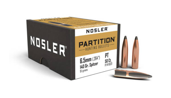 NOSLER 6.5MM 140GR PARTITION 50CT 16321