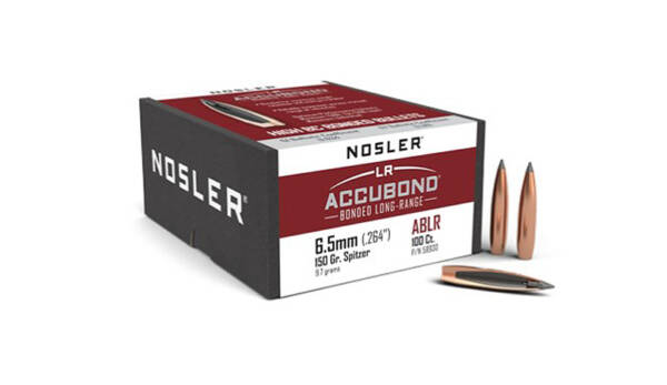 NOSLER 6.5MM 150GR ACCUBOND LR 100CT 58930