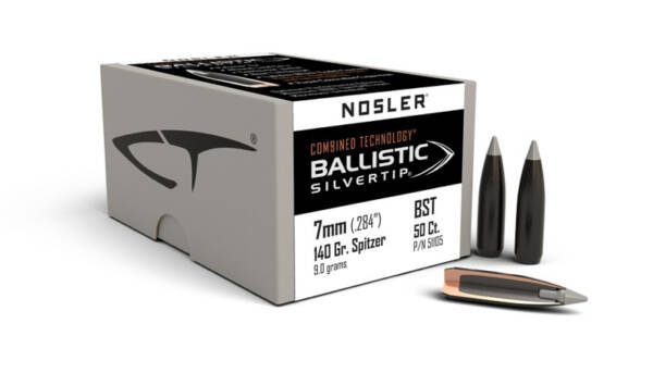NOSLER 7MM 140GR BALLISTIC SILVERTIP 50CT 51105