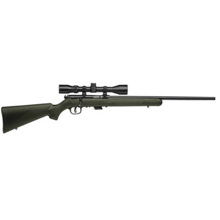 SAVAGE 22LR MARK II FXP 21IN GREEN W/SCOPE 26721