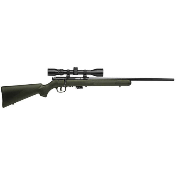 SAVAGE 22LR MARK II FXP 21IN GREEN W/SCOPE 26721