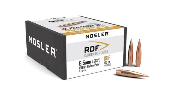 NOSLER 6.5MM 130GR HPBT RDF 100CT 53505