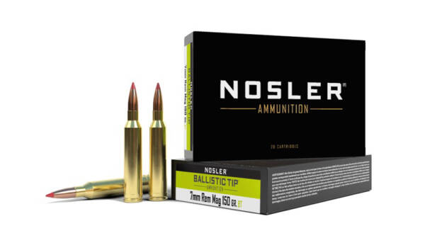 NOSLER 7MM REM MAG 150GR BALLISTIC TIP 40045