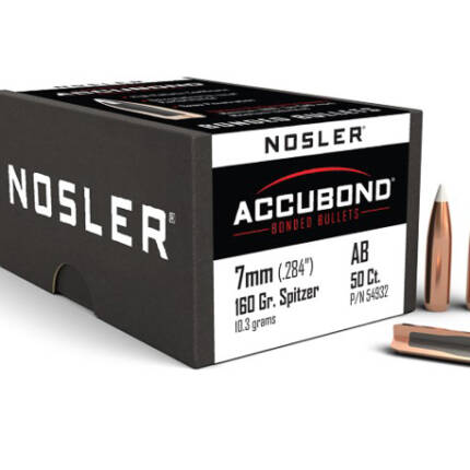 NOSLER 7MM 160GR ACCUBOND 50CT 54932