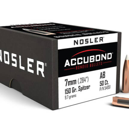NOSLER 7MM 150GR ACCUBOND 50CT 54951