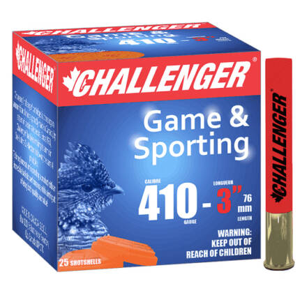 CHALLENGER HI-BRASS 410 GA 3IN NO.5 11/16OZ