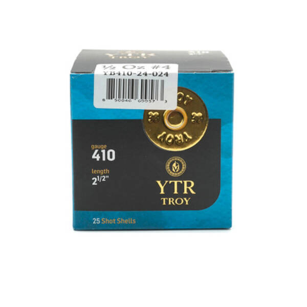 TROY 410GA 2-1/2IN #4 1/2OZ LEAD SHOT