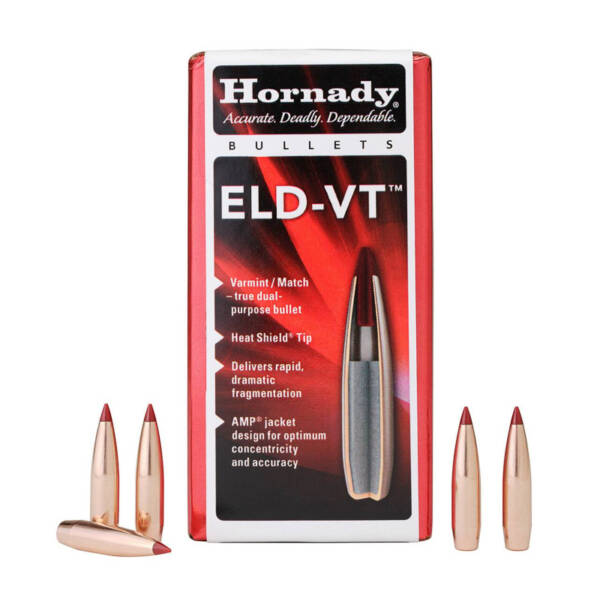 HORNADY 6.5MM 100GR ELD-VT 100CT 26103