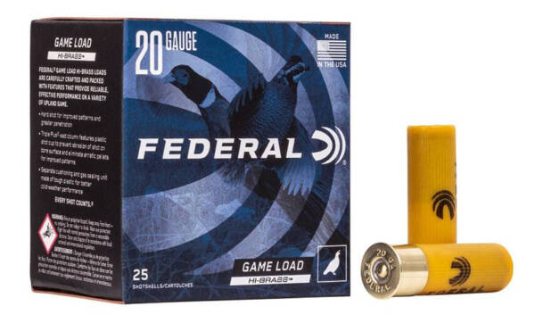 FEDERAL 20GA 2-3/4IN #6 1OZ 1220FPS GAME-SHOK