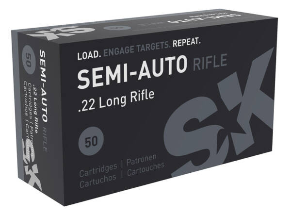 SK 22LR 40GR SEMI-AUTO RIFLE 50CT