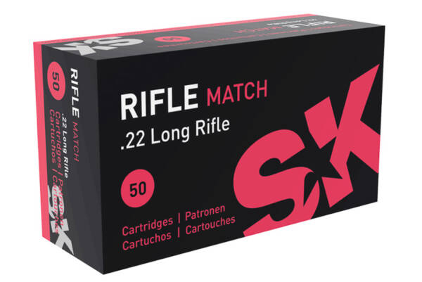 SK 22LR 40GR RIFLE MATCH 50CT