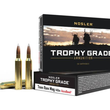 NOSLER 7MM REM MAG 140GR ACCUBOND 60033
