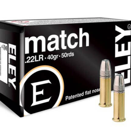 ELEY 22LR 40GR EPS MATCH FN 50CT