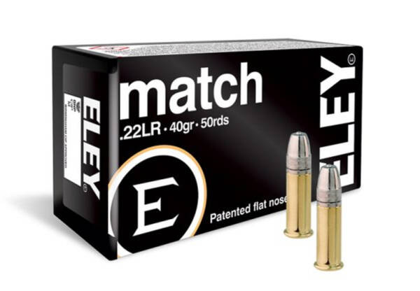 ELEY 22LR 40GR EPS MATCH FN 50CT
