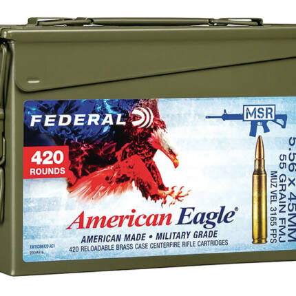 FED 5.56x45MM 55GR FMJ 420RNDS