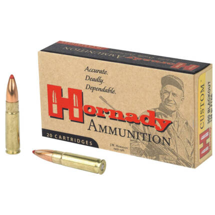 HORNADY 300 BLACKOUT 135GR FTX CUSTOM 80881