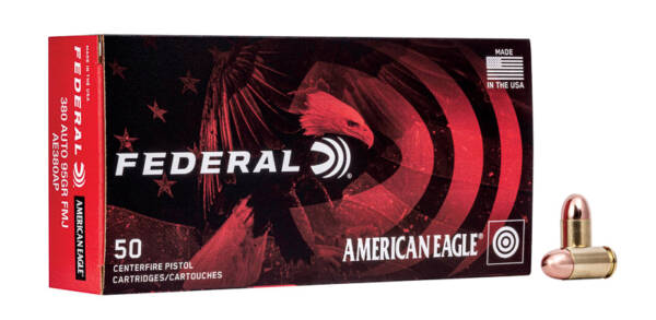 AE 380AUTO 95GR FMJ AMMO