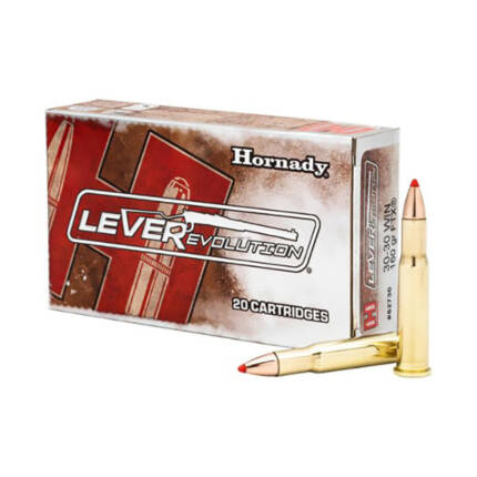 HORNADY 30-30 WIN 160GR FTX LEVEREVOLUTION 82730