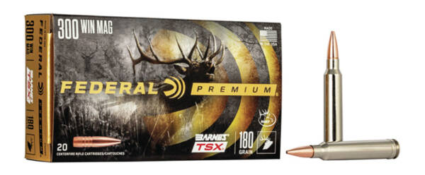 FEDERAL 300 WIN MAG 180GR BARNES TSX PREMIUM