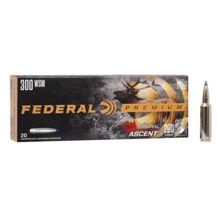 FEDERAL 300 WSM 200GR TERMINAL ASCENT PREMIUM