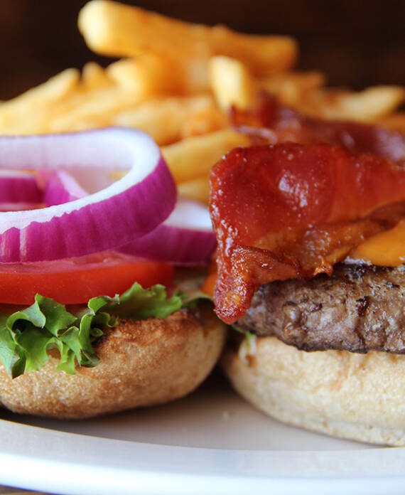 Bacon Cheese Burger w