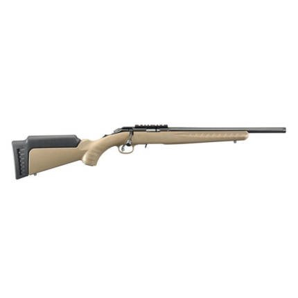 RUGER AMERIAN 22LR SYN BRWN 16IN 10RD BOLT #8358